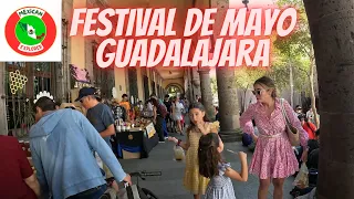 Festival de mayo Guadalajara 4K Walking Tour