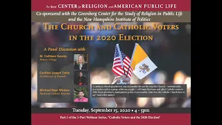 Webinar on The Church and Catholic Voters in the 2020 Election