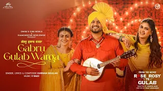 Gabru Gulab Warga (Official Music ) Gurnam Bhullar | Maahi Sharma | Pranjal Dahiya..