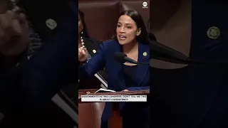 Rep. Alexandria Ocasio-Cortez excoriates Republicans for ousting Rep. Ilhan Omar from committee.