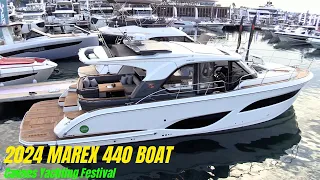 Marex 440 Boat 2024 Review - Cannes Yachting Festival | BoatTube