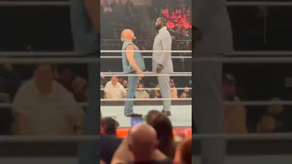 Brock Lesnar Meets Omos! WWE RAW