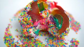 איך מכינים בייגל צבעוני RainbowBagel#