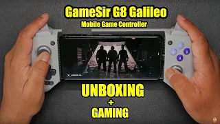 GameSir G8 Galileo Mobile Game Controller with Pixel 8 - ASMR