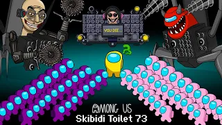 어몽어스 All Among Us VS Giant Skibidi Toilet | ANIMATION
