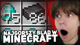 TEN BLĄD W MINECRAFT NIE POWINIEN NIGDY ISTNIEĆ! #shorts