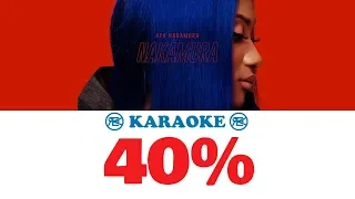 Aya Nakamura - 40% | Karaoké, instru avec paroles