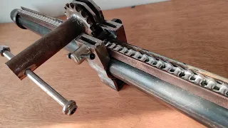 You Won't Believe What I Did with a Motorcycle Chain and a Drill! 😲