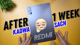 How is Redmi Pad For 1 Week