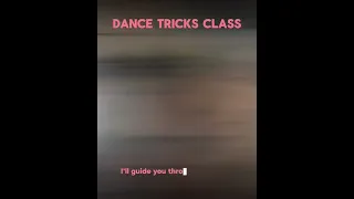 Dance tricks class in Workshop