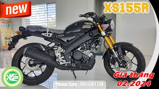 XE & XE | Giới thiệu và báo giá xe Yamaha XS155R 2024 - Đen bóng | Nhập khẩu chính hãng