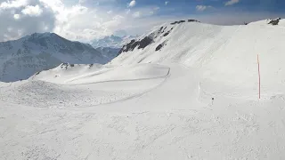 Piste Lac red    La Norma/Valfrejus Ski