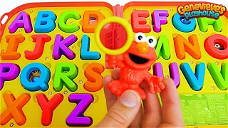 Kids, help Elmo find all of the Missing Letters so we can Spell Words!