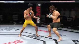 UFC 4 | Bruce Lee vs. Victoria Janashvili (EA Sports UFC 4)