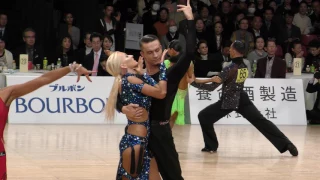 4K 2017 WDSF World Open Latin in Tokyo | Semifinal RUMBA