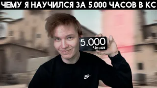 Чему я научился за 5.000 ЧАСОВ В КС?