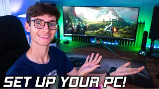 What To Do AFTER You've Built Your Gaming PC! 😀 How To Setup Your Gaming PC Build 2020!