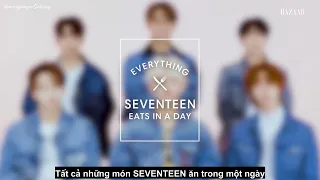 [Vietsub] Everything SEVENTEEN Eats in a Day - Food Diaries - Bite Size   Harper’s BAZAAR