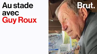 Au stade avec Guy Roux