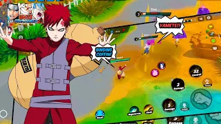 JUMP ASSEMBLE: MOST ANNOYING MAGE IN THE GAME GAARA GAMEPLAY VS SASUKE 🌊🤎