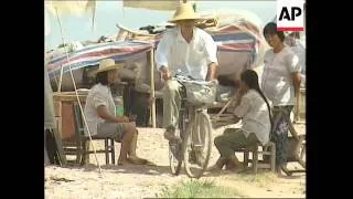 CHINA: MILLIONS OF PEOPLE DISPLACED BY FLOODS