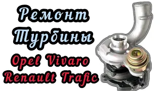 Ремонт турбины Опель Виваро, Рено Трафик 1,9