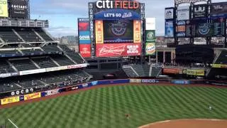 New York Mets pre game on Opening Day