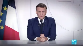 Covid-19 en France : Emmanuel Macron s'exprimera à 20h