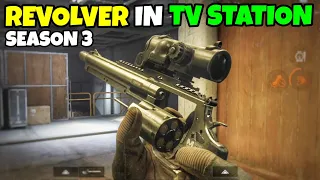Revolver Gameplay In TV Station | Arena Breakout CN