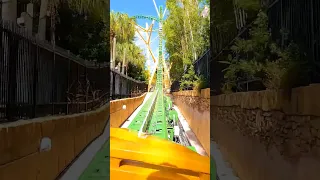 Guess How Many Launches This Roller Coaster Has?! #shorts #rollercoaster