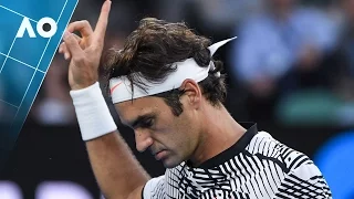 Rally of the tournament? Federer and Zverev exchange some outrageous lobs | Australian Open 2017