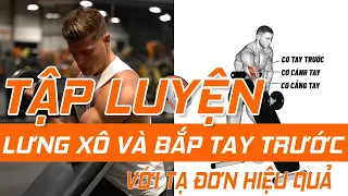 Tập Luyện LƯNG XÔ Và BẮP TAY TRƯỚC Với Tạ Đơn Hiệu Quả  I WHEYSHOP.VN