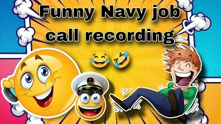 funny navy job call recording | funny call recording telugu #telugu  #callrecording #telugucomedy