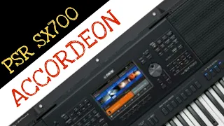 Accordeon - Psr sx700- Preset demo