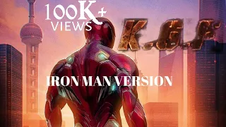 KGF Song in IRON MAN Version RDJ birthday special