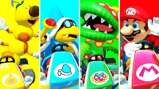 Mario Kart 8 Deluxe Wave 5 DLC - All Characters Win Animations (Karts)