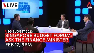 [LIVE HD] Singapore Budget forum: Ask the Finance Minister 2023