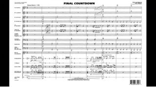 Final Countdown by Joey Tempest/arr. John Higgins