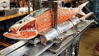 How the World's Most Expensive Fish Tuna is Harvested and Processed into Can in Factory