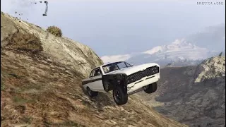 GTA 5 - Driving Classic Cars Off Mt Chiliad! (HD)