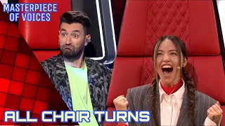 Amazing All Chair Turns in The Voice