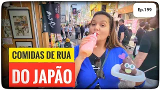 AS ESTRANHAS COMIDAS de RUA do JAPÃO!