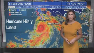 Tracking Hurricane Hilary: Tropical Storm Warning issued for parts of Southern California