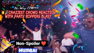 NWH Insane Crowd Reaction (Non-Spoiler) - Mumbai #spiderman #spidermannowayhome #marvelstudios