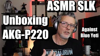 ASMR Tingles & Triggers: Confronto Tra l'AKG P220 e il Blue Yeti durante l'Unboxing