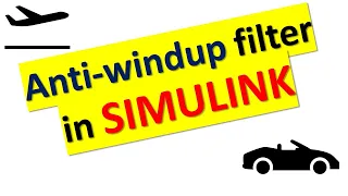 Explanation and Simulink Modeling of Anti-windup Filter and Actuator Saturation -Control Engineering