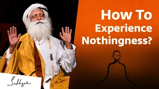 How To Experience Nothingness?