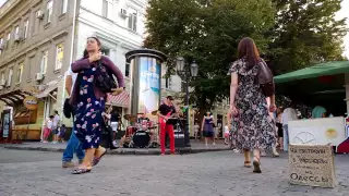 Одесса, июль 2016, уличные музыканты, Street musicians, стёб-бэнд "VEGAS cover" 6