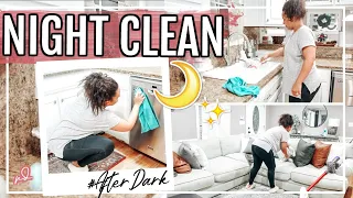 ULTIMATE AFTER DARK CLEANING 😷| RELAXING NIGHT TIME CLEAN WITH ME 2020 🌙| Page Danielle
