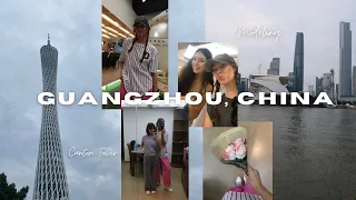 Modeling in Guangzhou: city walk, work, Canton tower, …